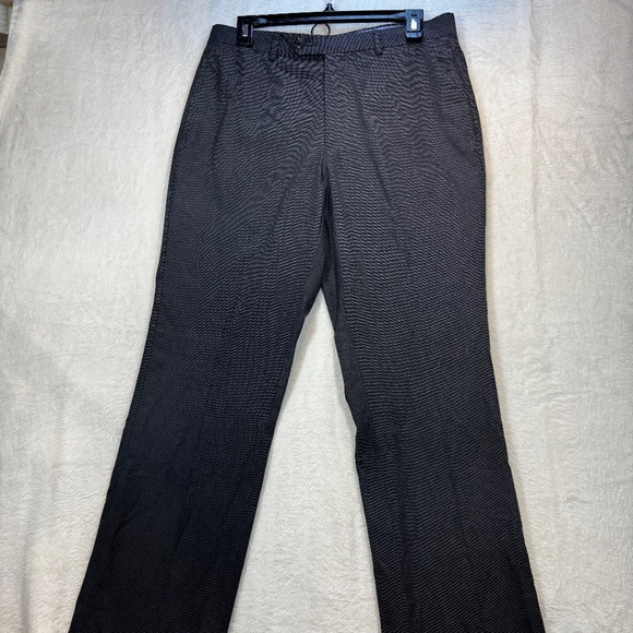Tommy Hilfiger Dress Pants Mens Size 32x32 Gray Straight Leg Business Pockets - Picture 1 of 8